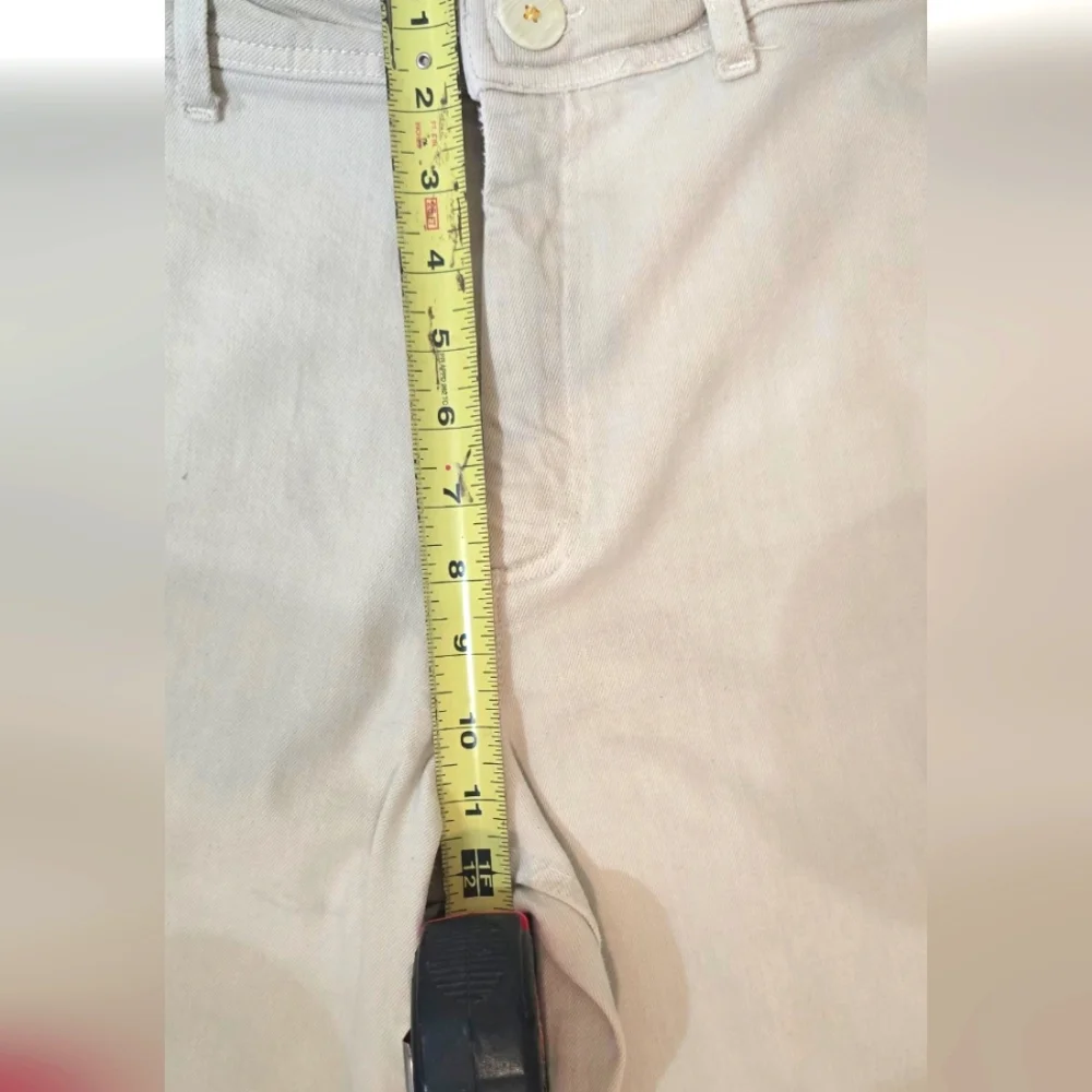 ZARA The Marine Straight High Rise Wide Leg Jeans Size 2 - Picture 6 of 11